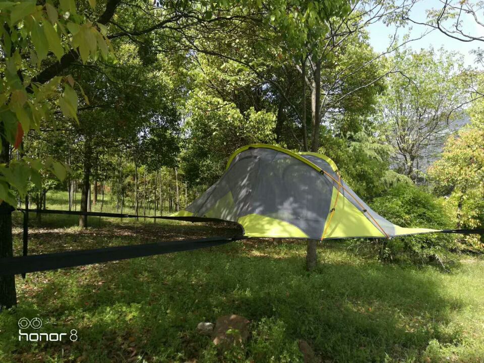 Cheap Goat Tents New Arrival 2 3 Person Aluminum Poles Double Layers Waterproof Mosquito Net Tree Dangling Hanging Camping Tent Barraca Bivvy   